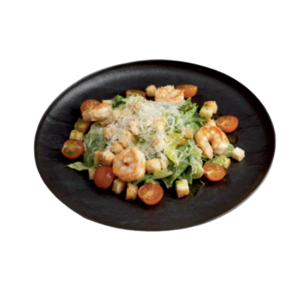 30 Caesar salad with shrimp